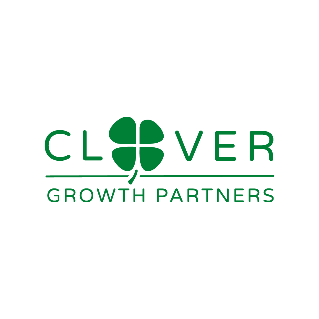 Clover Growth Partners - green four-leaf clover logo